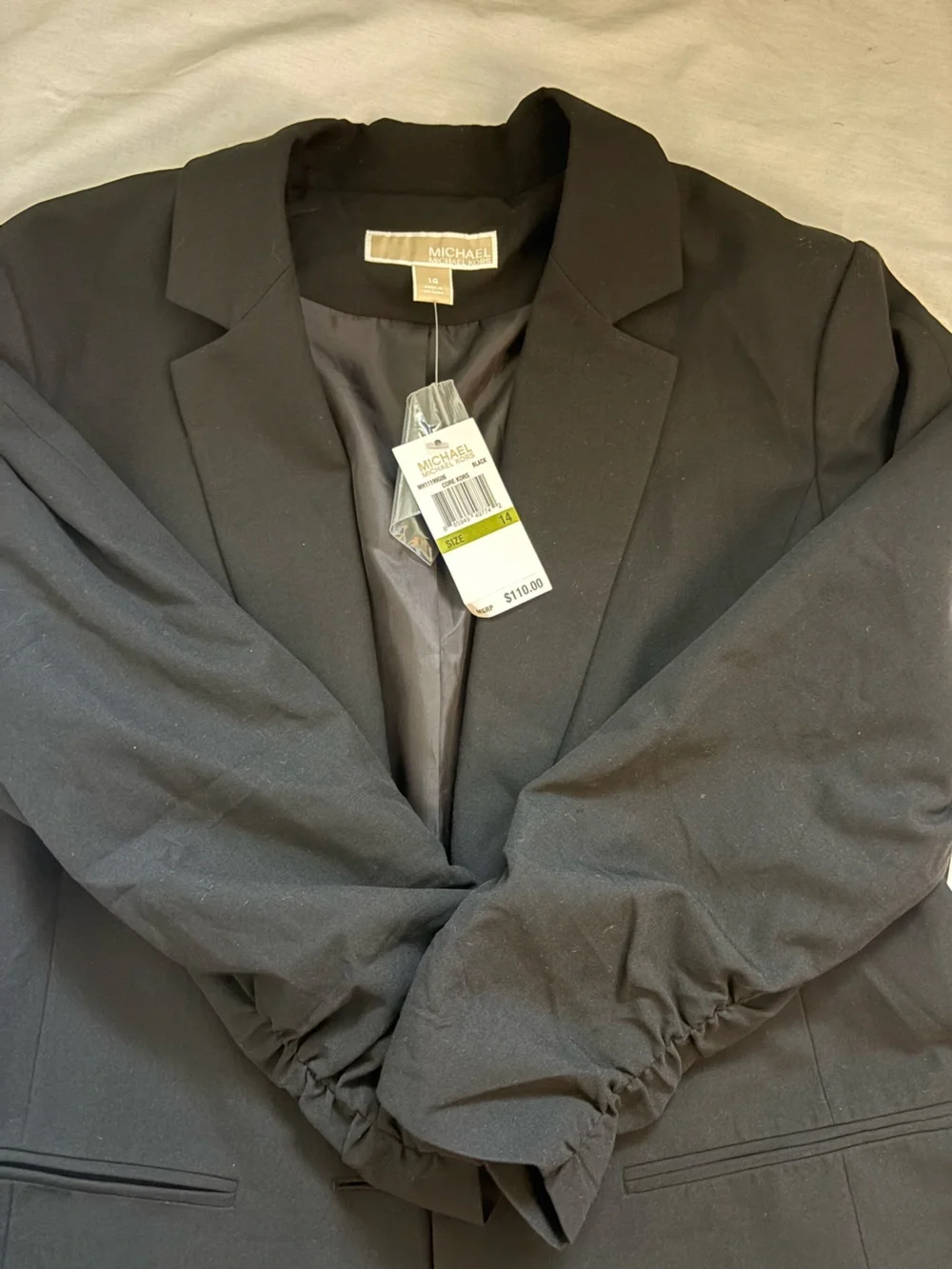 Women's Black Blazer Jacket - Micheal kors